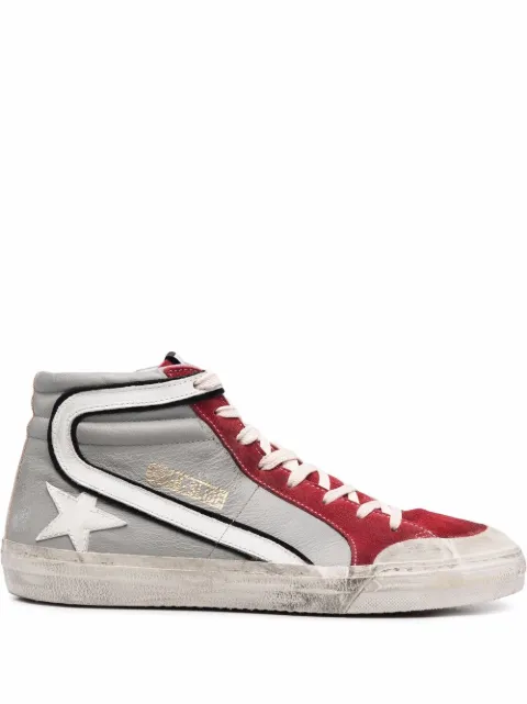 Golden Goose Tênis cano alto Slide