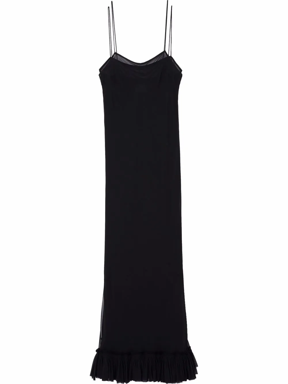 

KHAITE vestido largo Alix - Negro