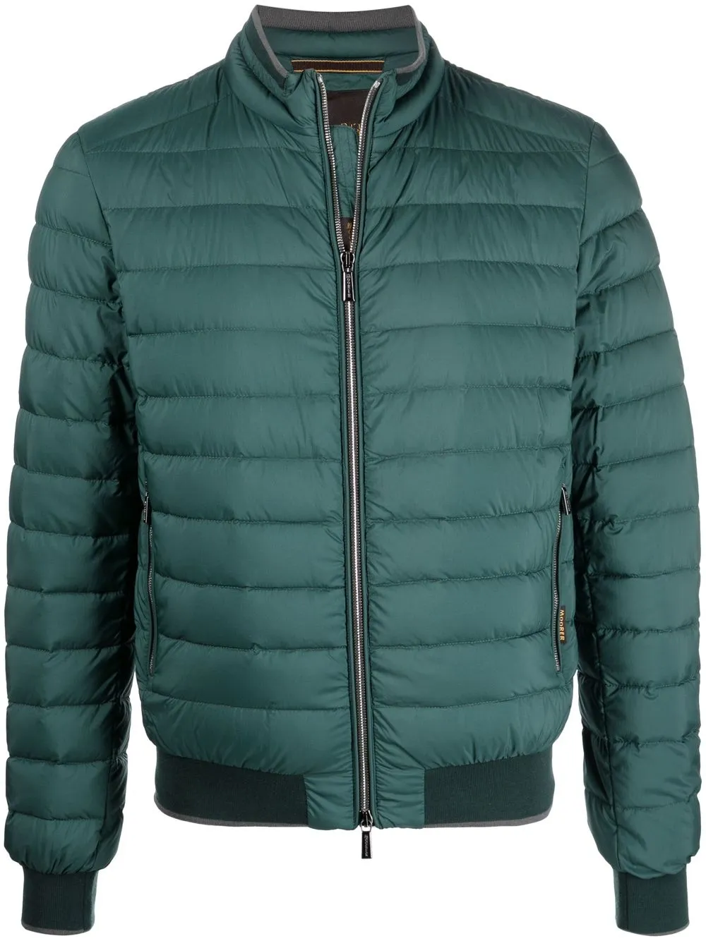 

Moorer chaqueta acolchada con cuello alto - Verde