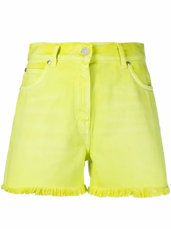 Pantalones cortos de talle alto con flecos MSGM por 245€ - Compra online  SS22 - Devolución gratuita y pago seguro