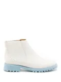 Sarah Chofakian Soul ankle boots - White