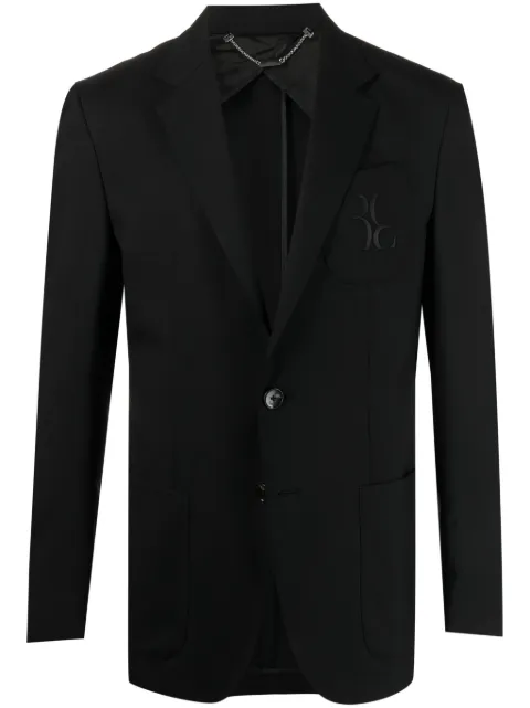 Billionaire blazer de vestir con logo bordado
