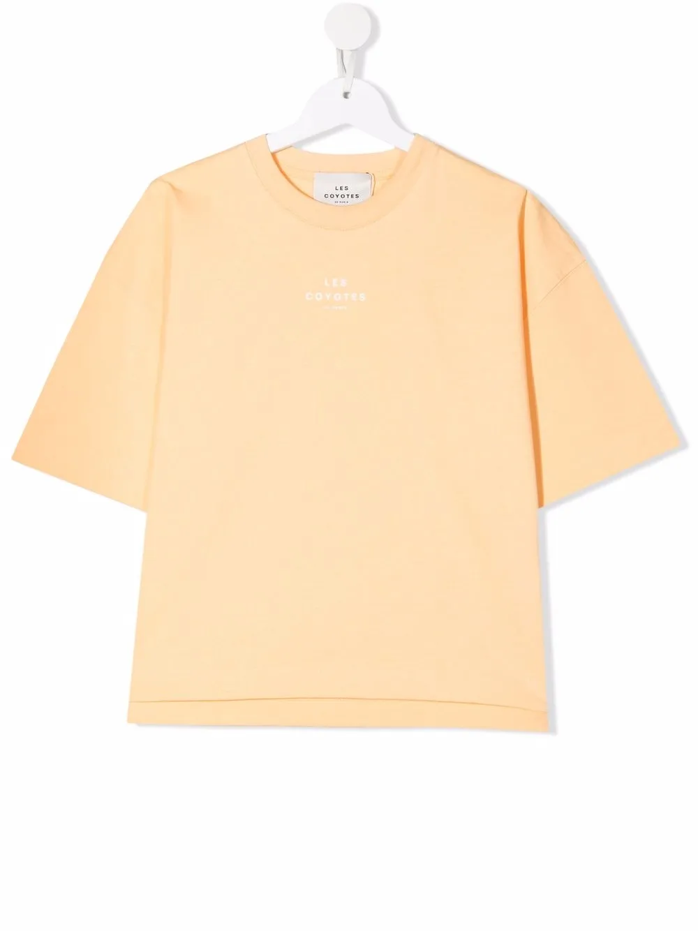 

Les Coyotes De Paris playera con logo estampado - Amarillo