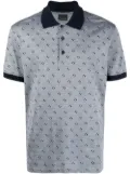 Billionaire logo-embroidered polo shirt - Blue