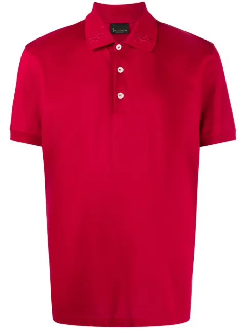 Billionaire logo-embroidered polo shirt