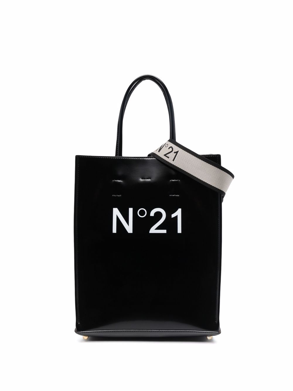 фото Nº21 logo-print tote bag