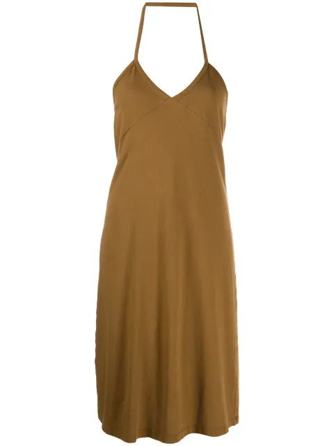 KHAITE Mischa cotton midi dress