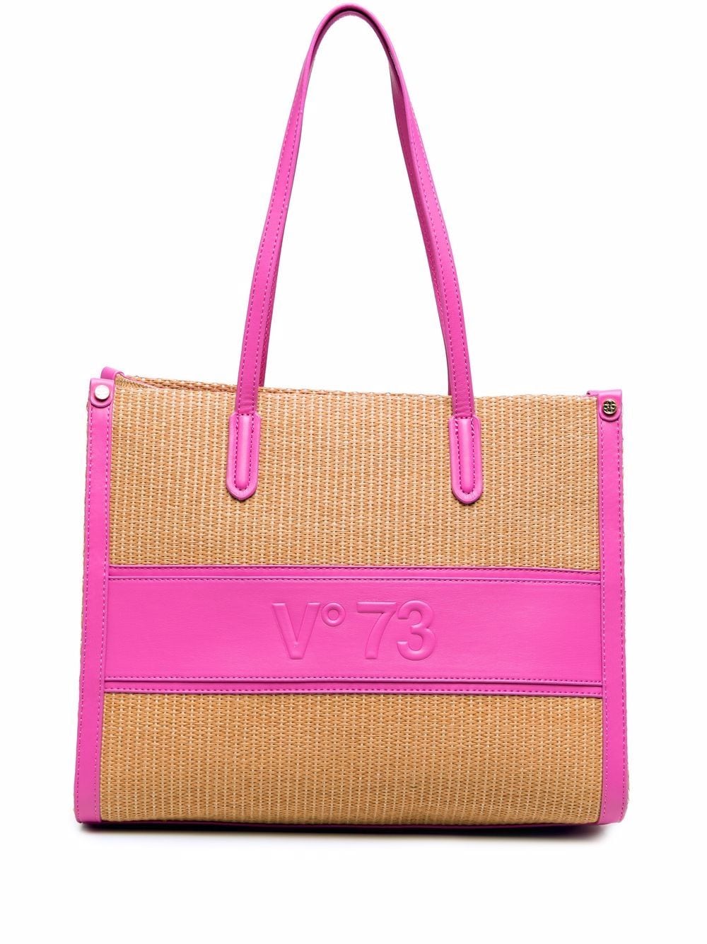 фото V°73 sorrento panelled tote bag