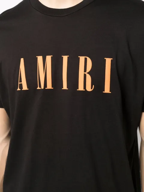 AMIRI logo-print Cotton T-shirt - Farfetch