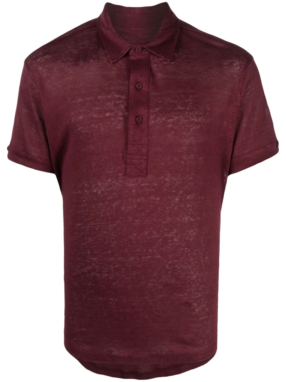 

Orlebar Brown playera tipo polo manga corta - Rojo