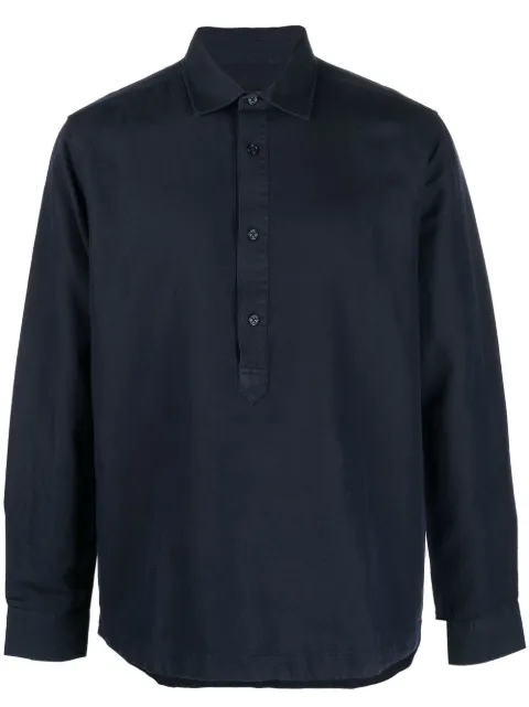 Orlebar Brown long-sleeve pullover shirt