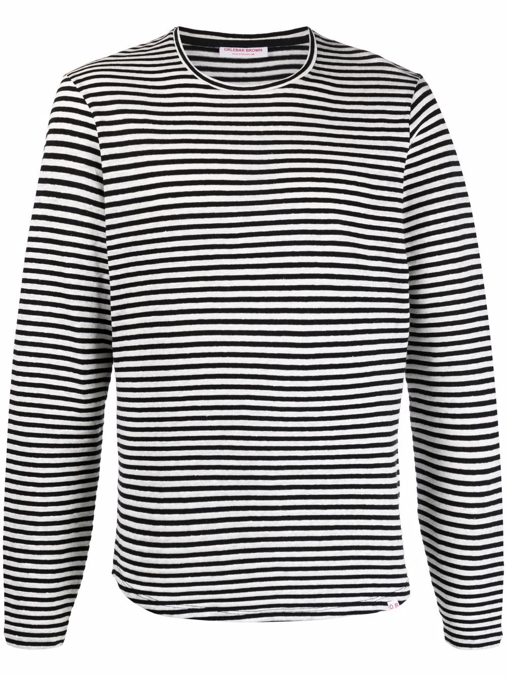 фото Orlebar brown striped long-sleeve t-shirt