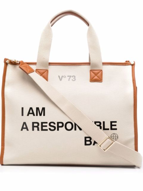V°73 Responsability tote bag