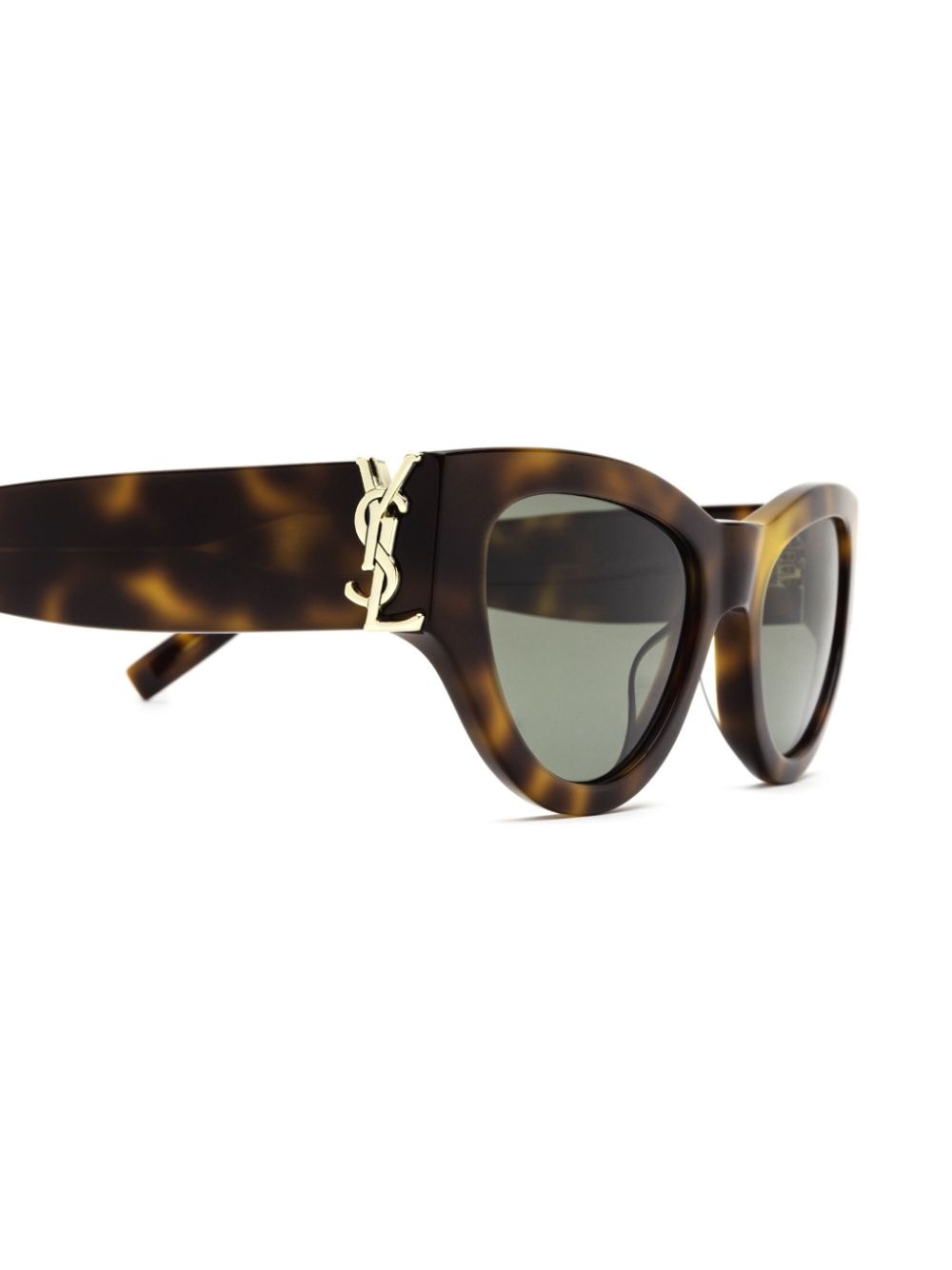 Saint Laurent Eyewear Tortoiseshell Cat-eye Frame Sunglasses 