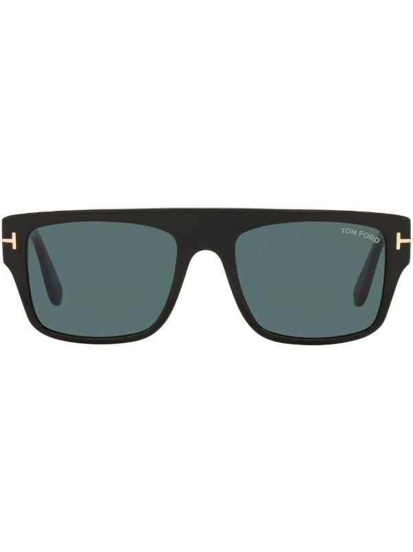 frame Sunglasses - TOM FORD Dunning rectangle - WakeorthoShops - Eyewear  square-frame mirrored sunglasses