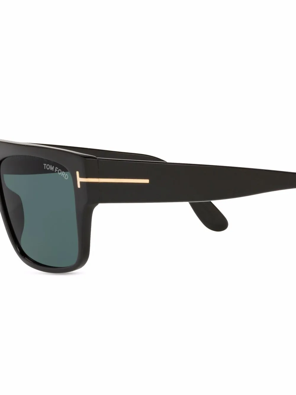 TOM FORD Eyewear Dunning zonnebril met rechthoekig montuur Zwart
