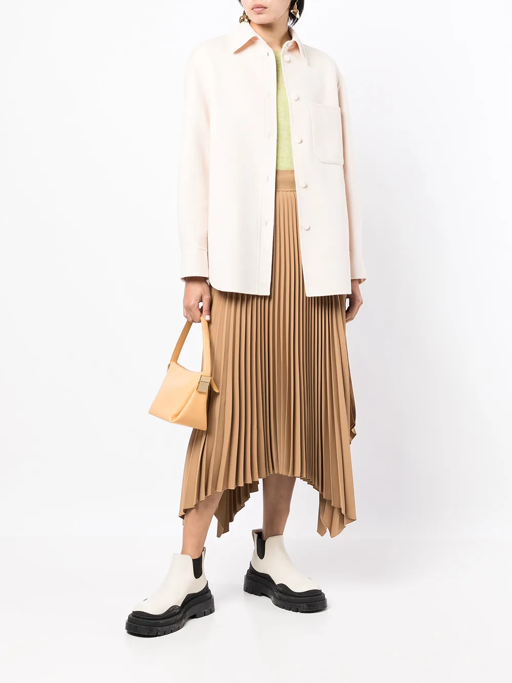 JOSEPH Collared Shirt Jacket Farfetch