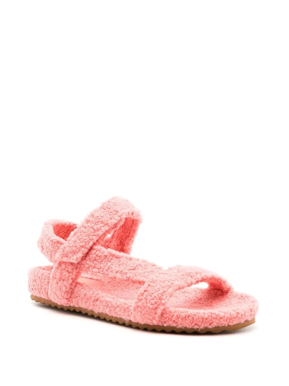 Shop Sarah Chofakian Soho Club Sandals In Pink