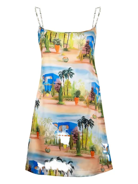 Les Benjamins silk min dress