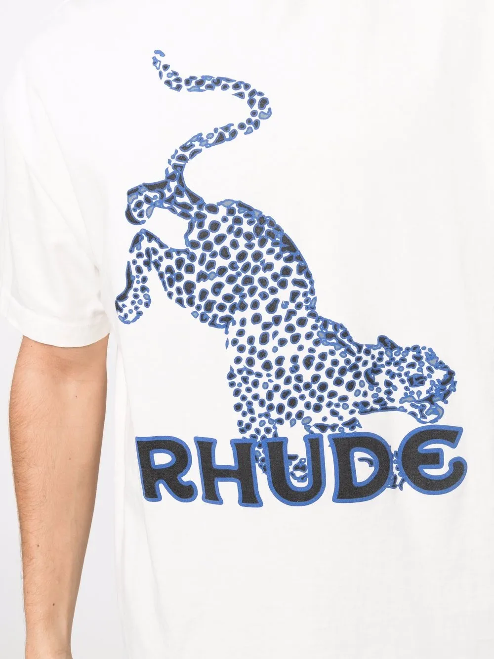 фото Rhude футболка с логотипом