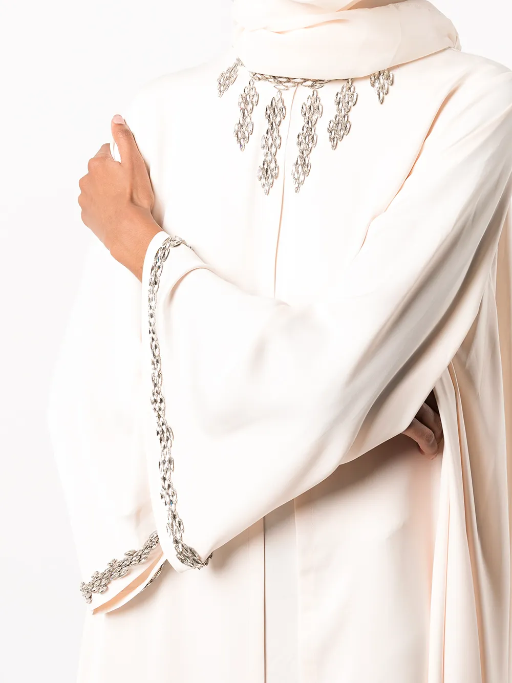 фото Atelier zuhra платье abaya с кристаллами