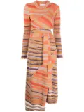 Simkhai space dye knitted dress - Orange