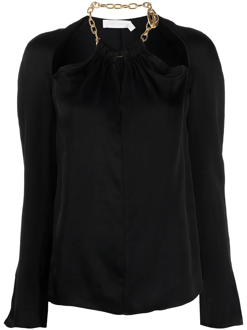 Simkhai Blusa com detalhe de corrente | Preto | Image 1