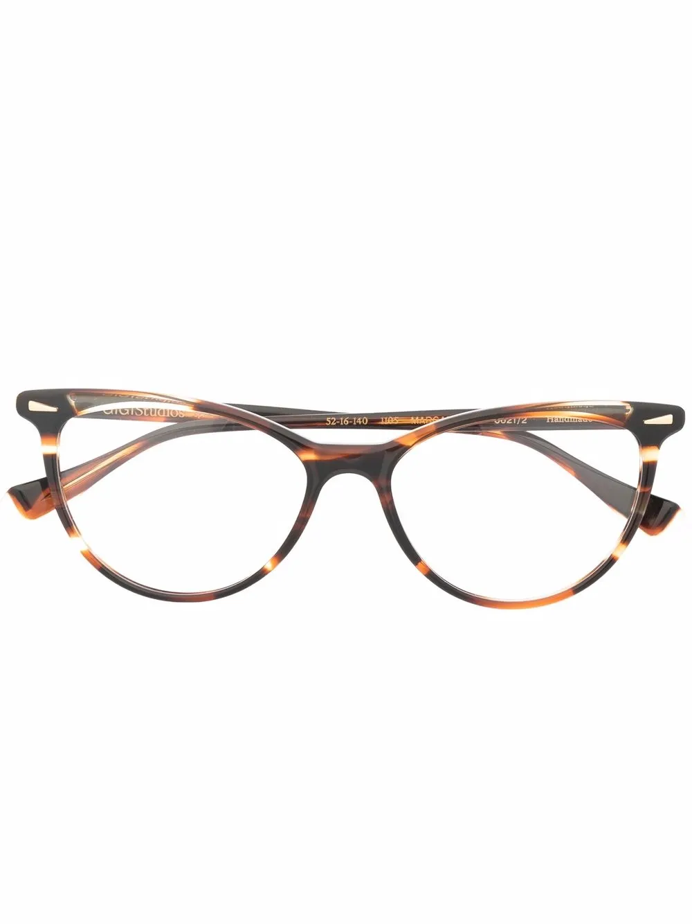 

GIGI STUDIOS tortoiseshell-effect cat-eye glasses - Brown