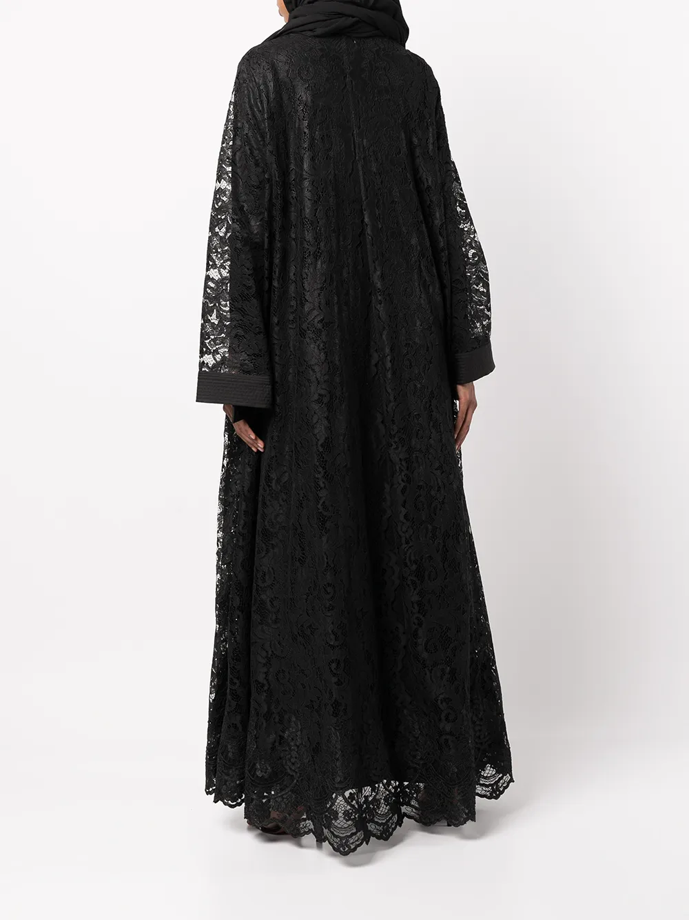 фото Atelier zuhra платье abaya с кружевом