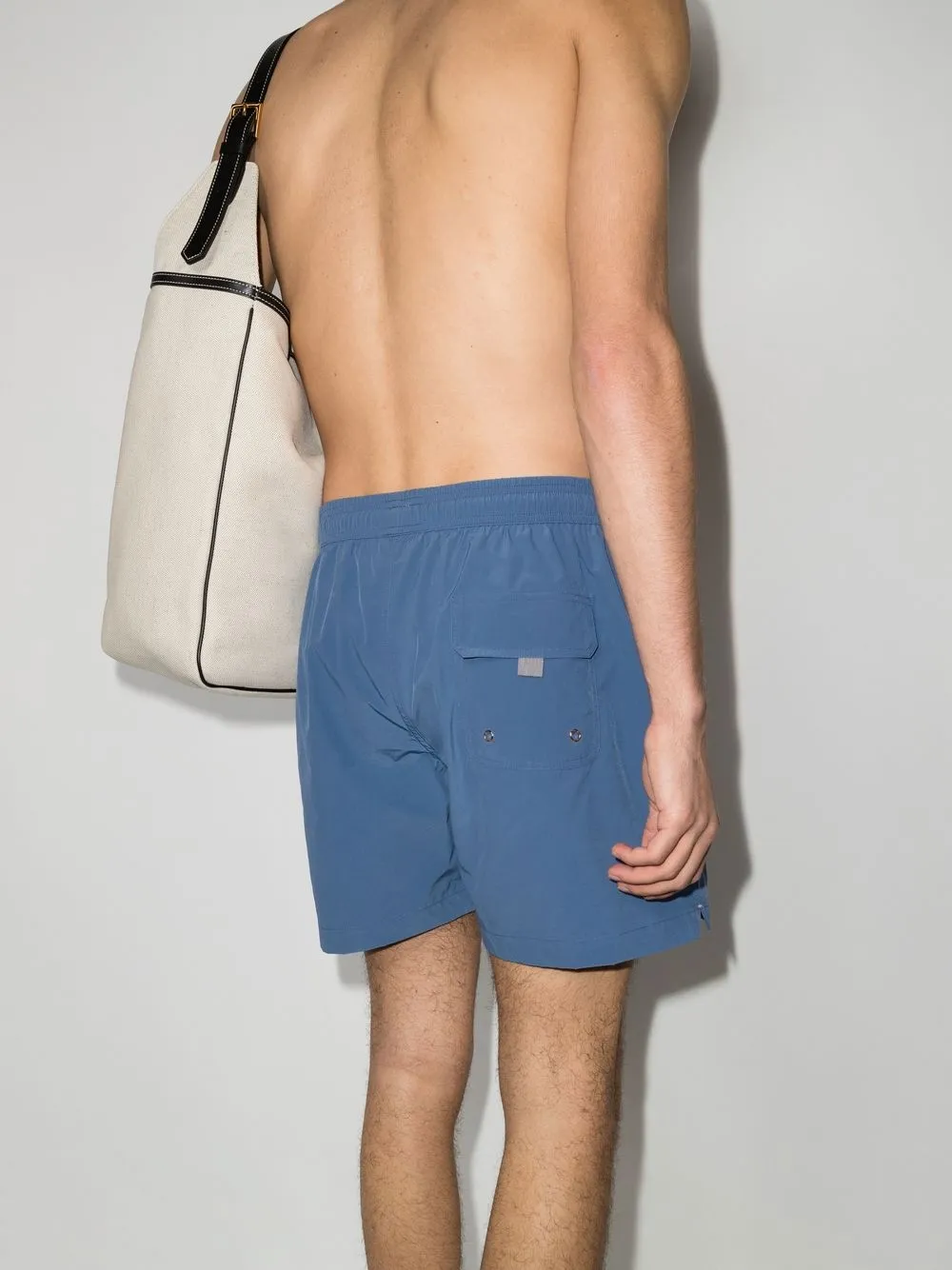  Eleventy Drawstring Swim Shorts - Blue 