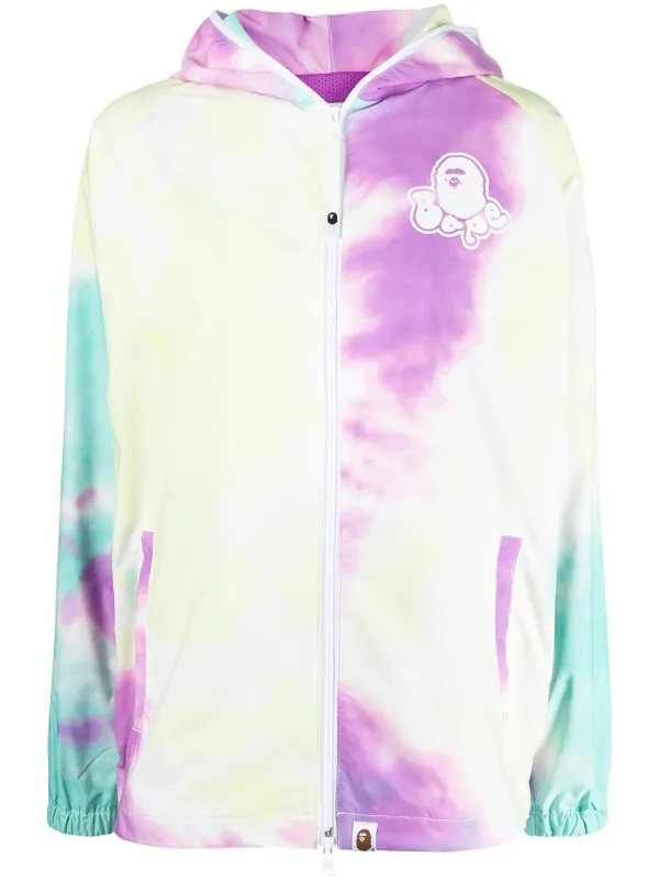 Pastel tie dye jacket hot sale