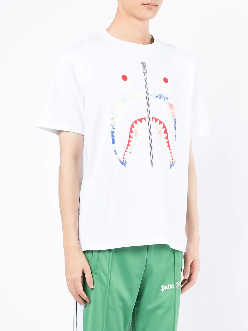 фото A bathing ape® футболка с принтом