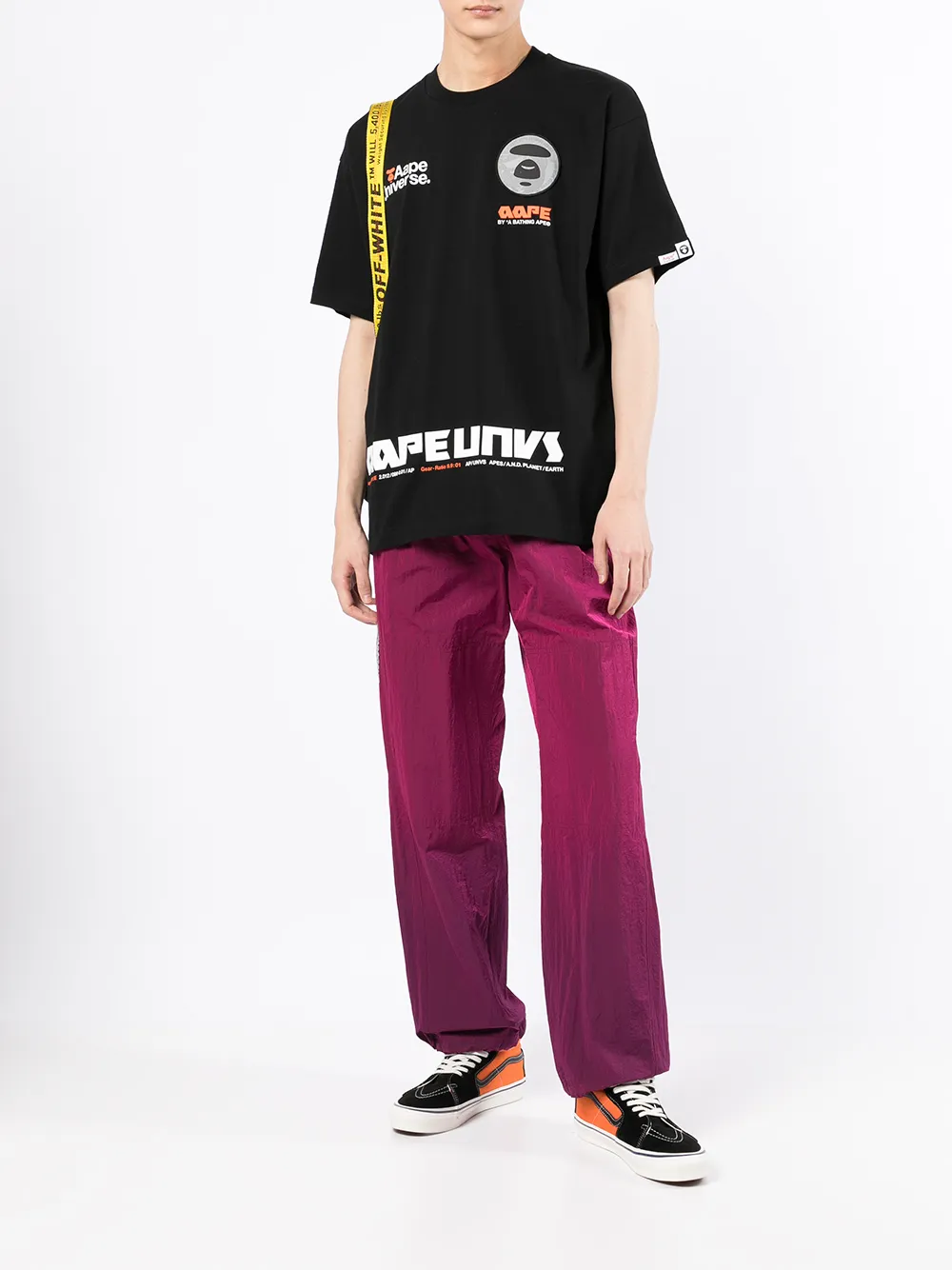 фото Aape by *a bathing ape® футболка с логотипом