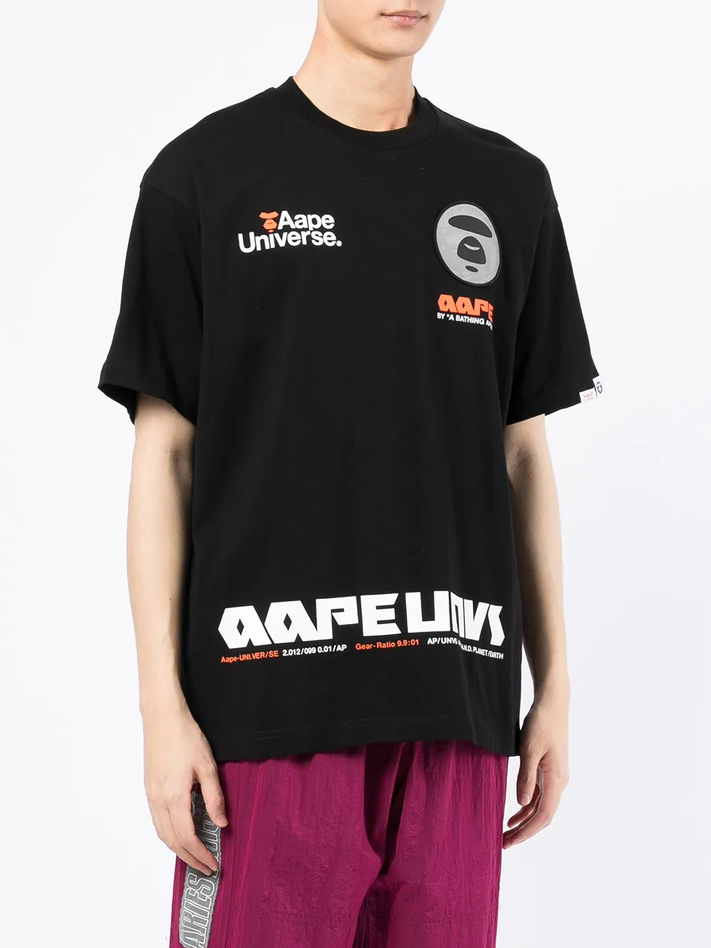 фото Aape by *a bathing ape® футболка с логотипом