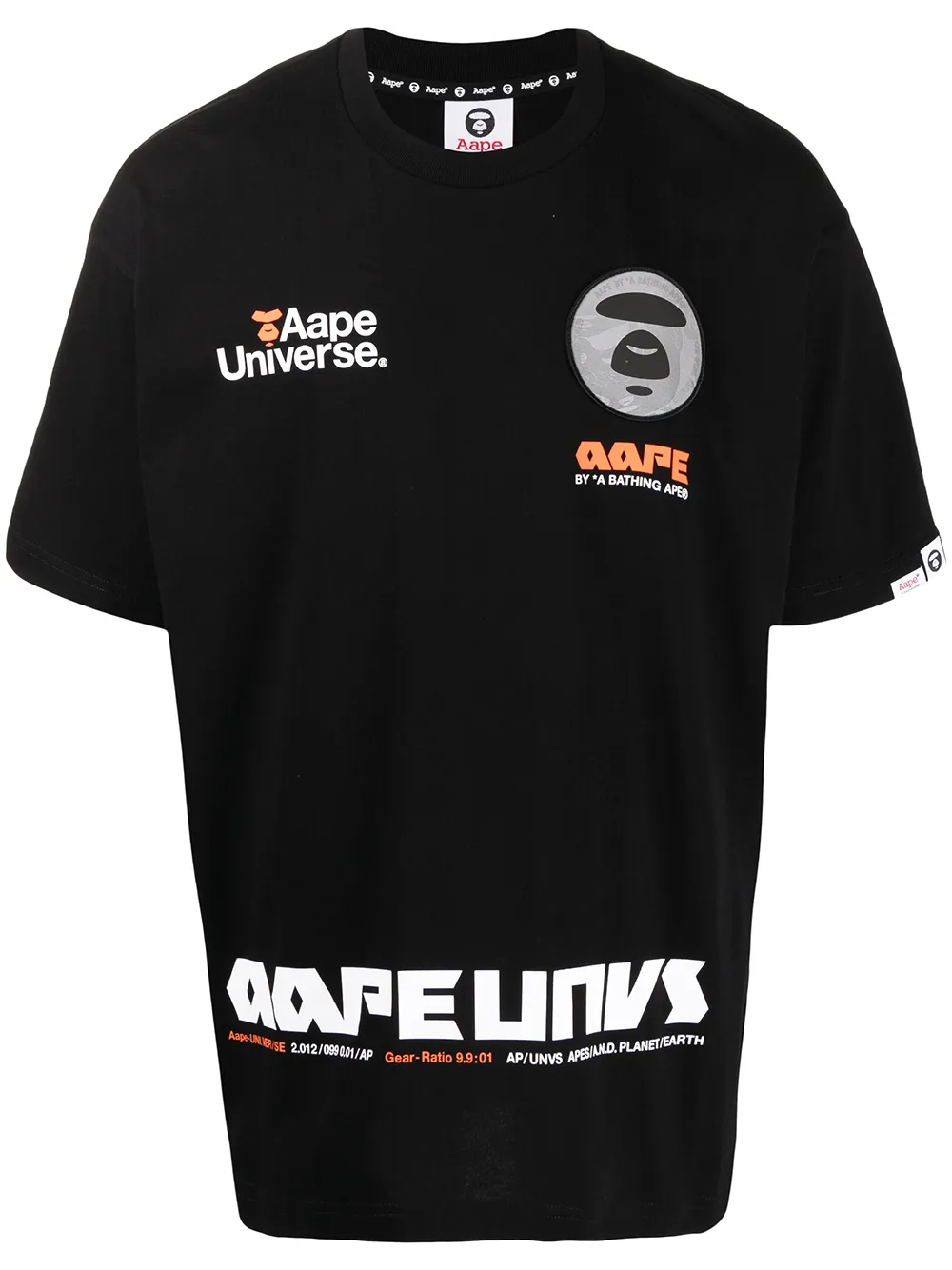 фото Aape by *a bathing ape® футболка с логотипом