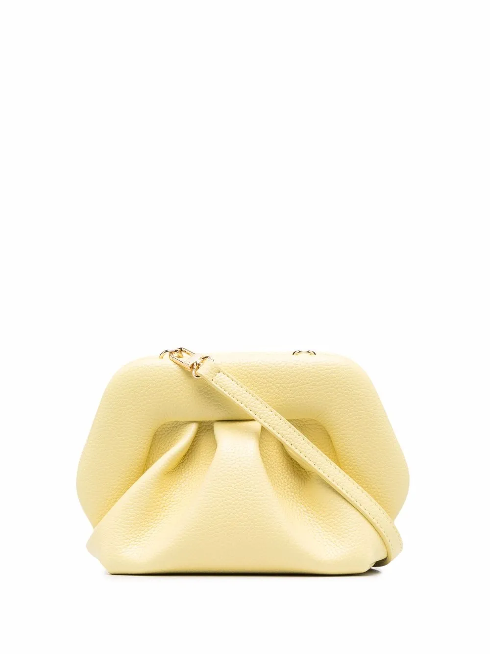 Gea Knotted Shiny Clutch