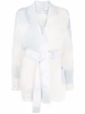 Golden Goose tie-dye printed cardigan - Neutrals