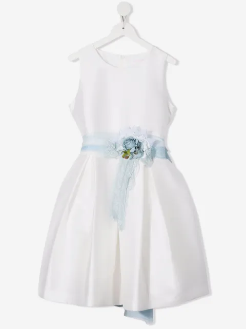Mimilù TEEN Trägerkleid mit Blumenapplikation