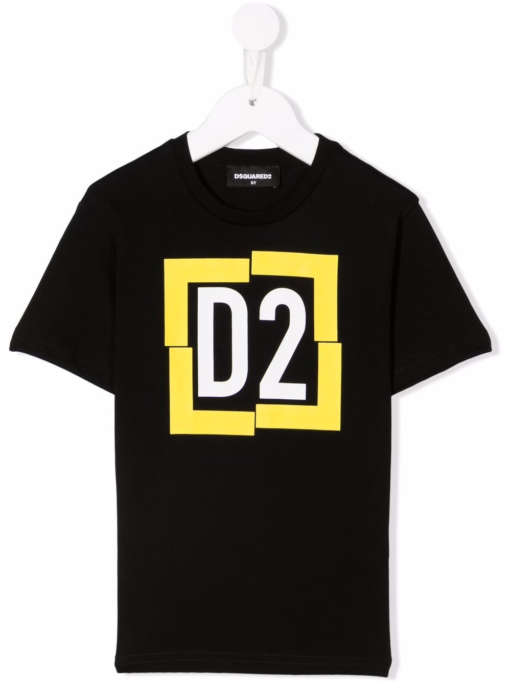 DSQUARED2 KIDS logo-print T-shirt - Black