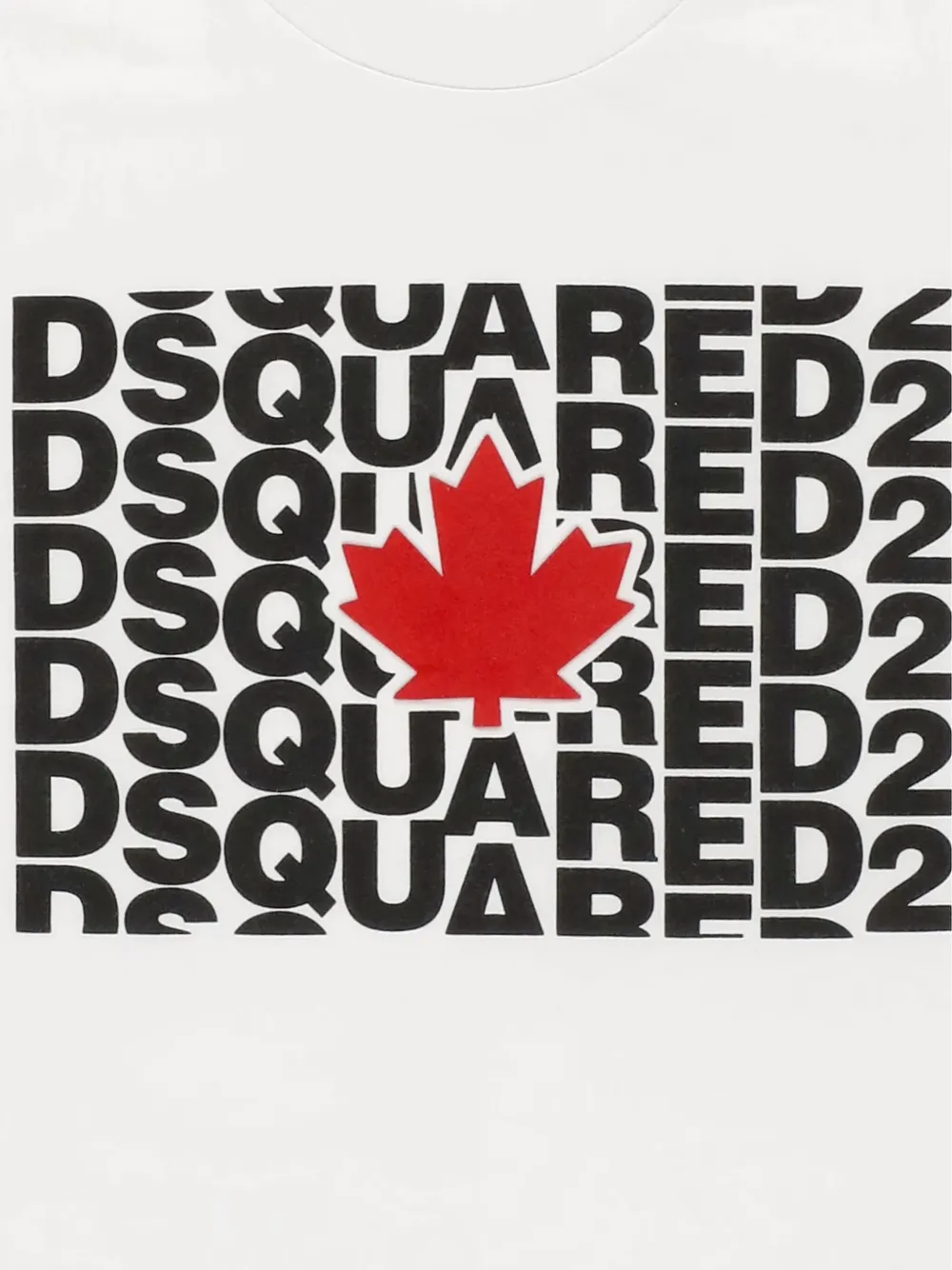 Dsquared2 Graphic T-shirt In White