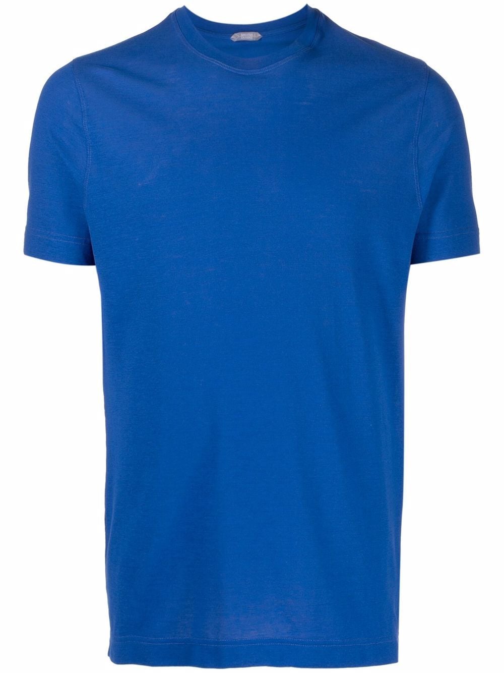 zanone t-shirt à manches courtes - bleu