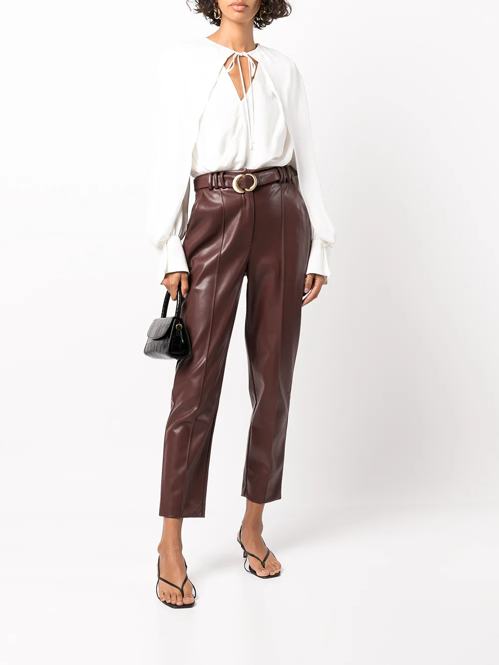 Simkhai Broek van imitatieleer - Rood