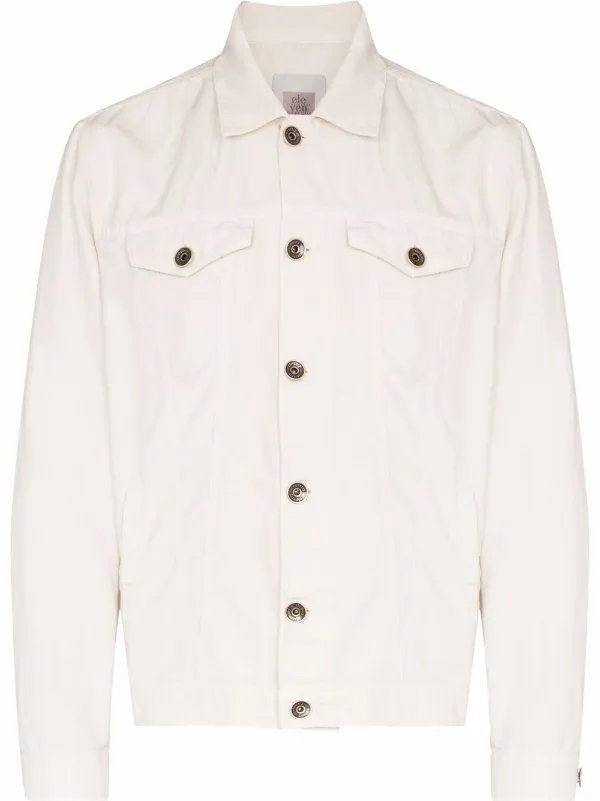 Eleventy button-up Shirt Jacket - Farfetch