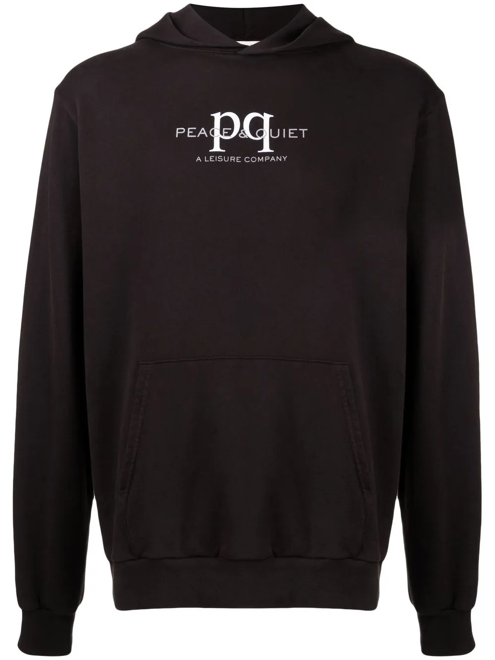 

Museum Of Peace & Quiet logo print hoodie - Black