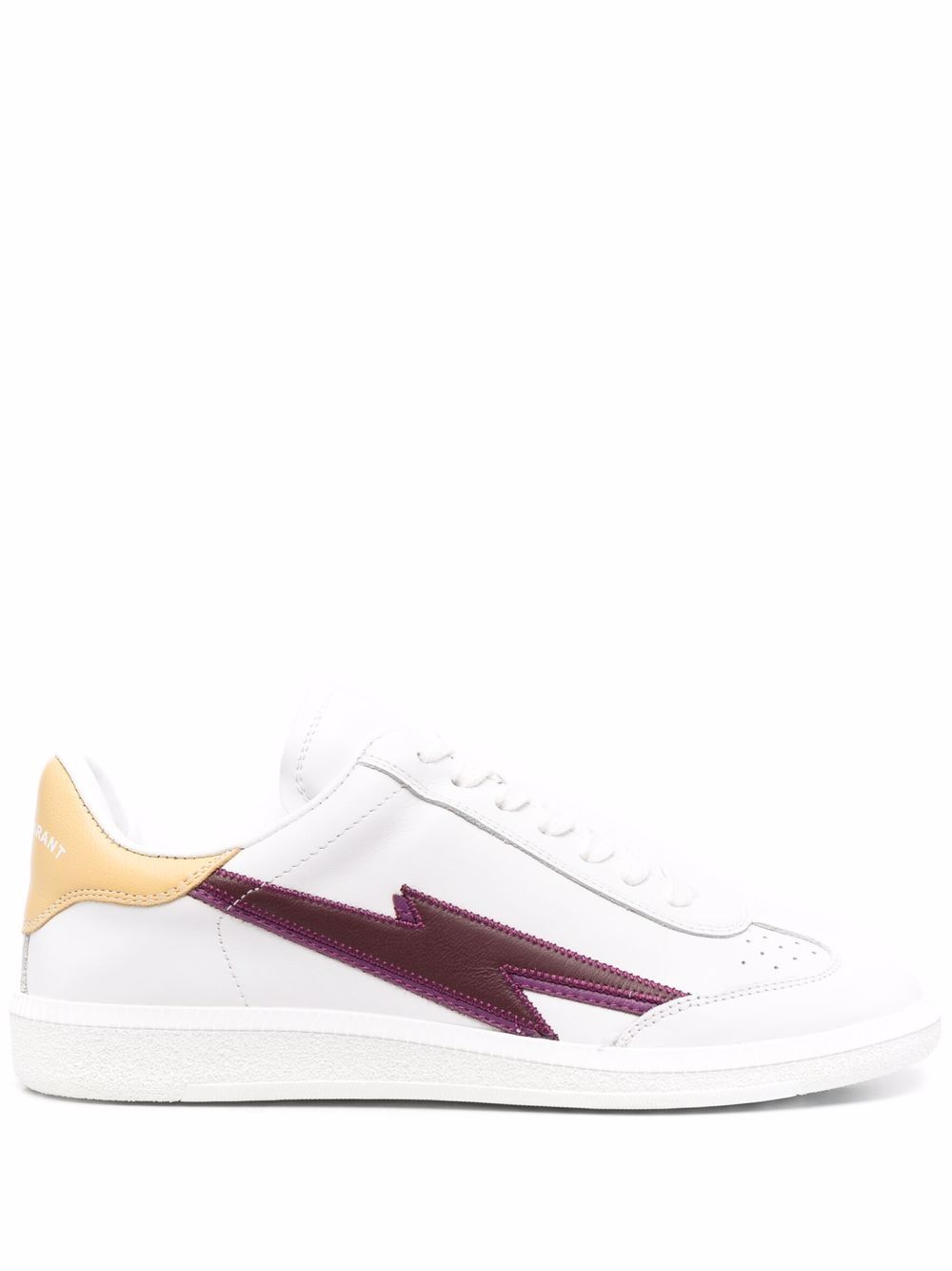 

Isabel Marant tenis bajos con logo - Blanco