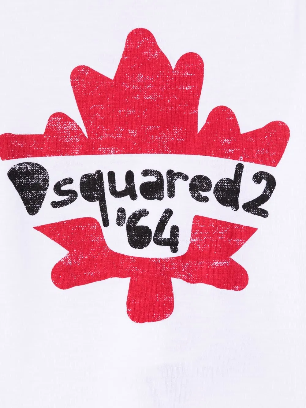  Dsquared2 Kids T Shirt Mit Logo Print   Weiß 