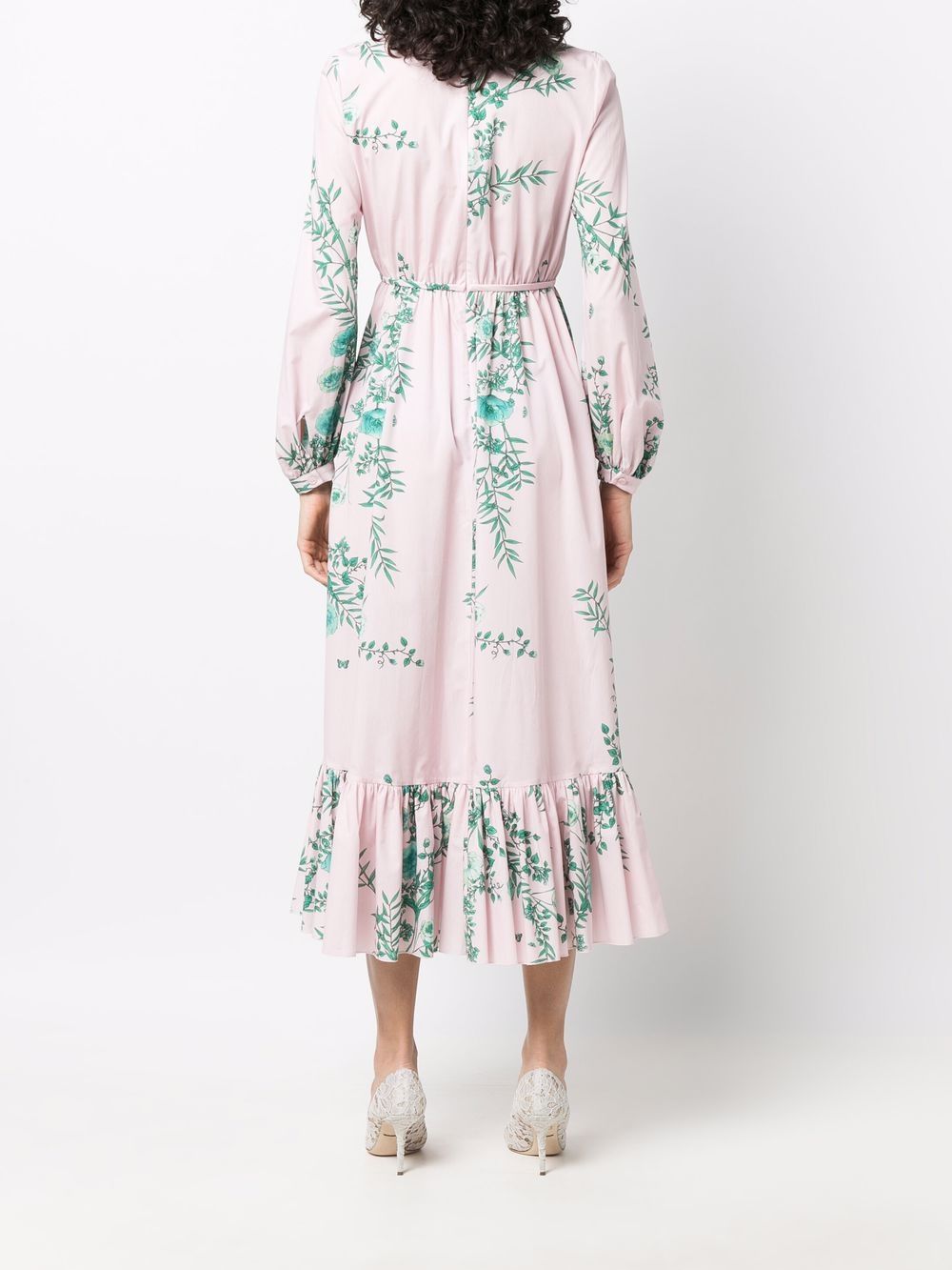 фото Giambattista valli floral-print maxi dress