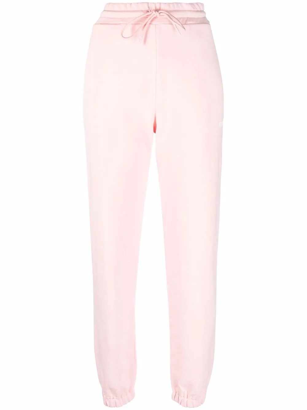 

MSGM pants rectos con logo estampado - Rosado