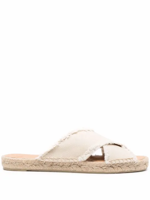 Castañer crossover-strap flat espadrilles