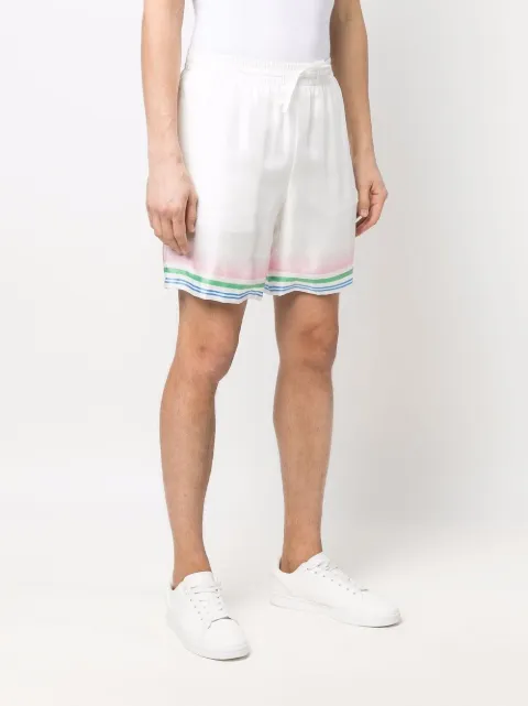 Shop Casablanca Tennis Club silk track 